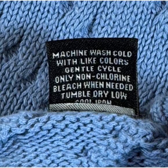 Men's Jo S.A. Bank Signature Collection Crewneck Sweater, Large, Medium Blue - Picture 6 of 6